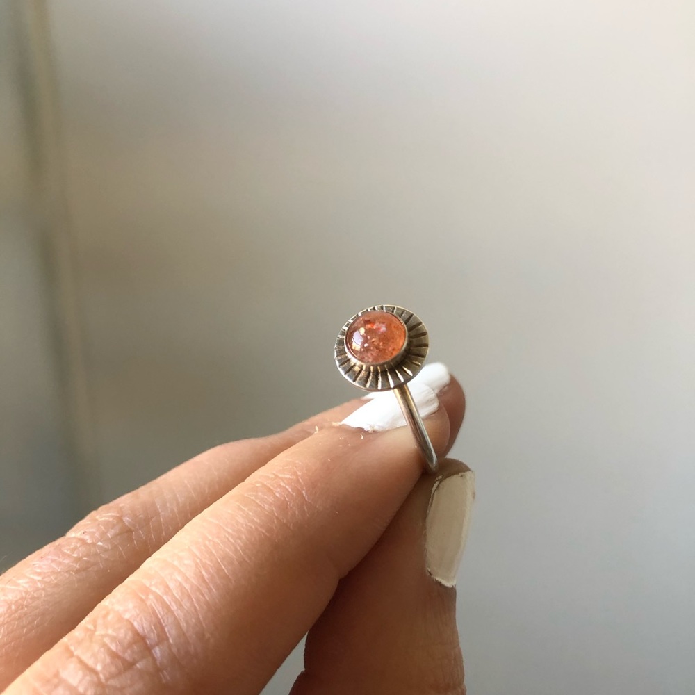 925 Sunstone Ring 7